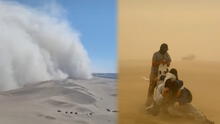 Reportan tormenta de arena en la Huacachina: personas que practicaban en las dunas se vieron afectadas