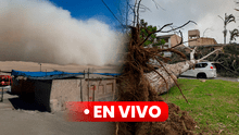 Fuertes vientos registrados en Ica, Lima, Tacna y otras regiones EN VIVO: Lo que se sabe de la alerta naranja de Senamhi