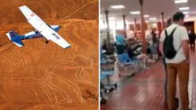 Suspenden sobrevuelos a las Líneas de Nazca tras fuertes vientos: pasajeros quedan varados