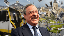 Florentino Pérez, presidente del Real Madrid y de ACS, embarga US$315 millones a Perú por disputa del Metro de Lima Florentino Pérez, presidente del Real Madrid y de ACS, embarga US$315 millones a Perú por disputa del Metro de Lima