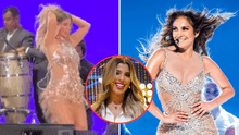 Yahaira Plasencia sorprendió con sensual ‘baile de la boa’ junto a Corazón Serrano en Trujillo y redes estallan: “La reencarnación de Jennifer López”