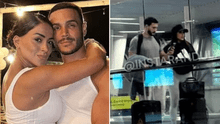 Mario Irivarren y Onelia Molina son ampayados en aeropuerto de Chile tras rumores de reconciliación Mario Irivarren y Onelia Molina son ampayados en aeropuerto de Chile tras rumores de reconciliación