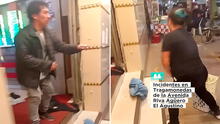 Mujer va a tragamonedas en El Agustino y desata polémica al arrojarle su ropa a un hombre en la puerta de casino