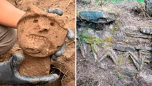 Nuevo hallazgo de la Cultura Chachapoyas: Investigadores descubren en Amazonas 2 cabezas clavas y 200 estructuras prehispánicas