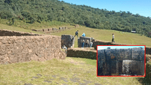 Piura: turistas realizan pintas y atentan contra estructura de Complejo Arqueológico de Aypate