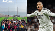 Fundación de Kylian Mbappé llegó a Perú: construyó cancha sintética y está por finalizar un colegio