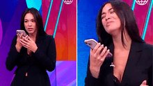 Jazmín Pinedo detiene su programa en vivo por llamada de su hija y se preocupa: “Puede ser una emergencia”