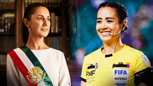 Presidenta de México, Claudia Sheinbaum, respaldó a árbitra que recibió amenazas tras partido de la Leagues Cup