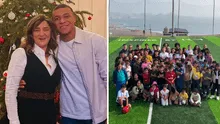 Mamá de Kylian Mbappé llegó a Ancón para ver los avances de la fundación de su hijo en Perú: también ayudó a una olla común