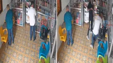 Policía de civil mata a delincuente armado que ingresó a robar a bodega: cámaras captaron asalto en Puno