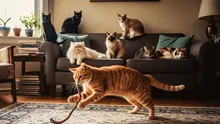 ¿Por qué los gatos naranjas serían los más juguetones? Especialista explica la relación entre el color y el carácter del felino