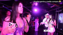 Discoteca de Milenka Nolasco terminó abarrotada en su inauguración: streamers y tiktokers hicieron largas filas para alcanzar un box