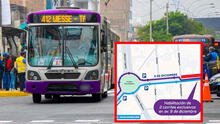 ATU habilita carriles exclusivos y nuevo paradero para el Corredor Morado este 10 de agosto: descubre los desvíos por obras del Metro de Lima