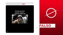 Mensaje de soldado peruano en defensa de la isla Santa Rosa contra acusación de Gustavo Petro es un montaje