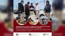 Presidente de la Corte de Lambayeque y alcalde de La Victoria impulsan futura sede de Unidad de Flagrancia