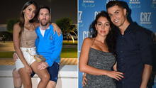 ¿Cómo se llevan Antonela Roccuzzo y Georgina Rodríguez? Parejas de Messi y Cristiano Ronaldo comparten peculiar relación