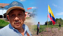 Colombiano en isla Santa Rosa opina sobre bandera izada en territorio de Perú: “Aquí son peruanos”