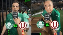 TikToker pregunta a los hinchas del Palmeiras cómo quedará la llave de los octavos de final ante Universitario: ''Era el rival más fácil''