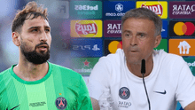 Donnarumma contesta fuerte tras ser 'echado' por Luis Enrique del PSG: "Decepcionado y descorazonado"