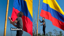 Peruanos de Santa Rosa de Loreto rechazan acto de Daniel Quintero al izar bandera colombiana en su territorio