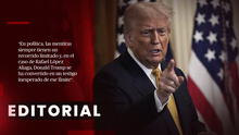 Trump desmiente a Rafael López Aliaga