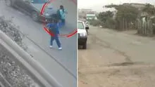 Escolar es atropellado cuando salía de su colegio en San Juan de Lurigancho: cámaras grabaron accidente