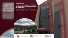 12 de agosto: Corte de Lambayeque fortalece la cultura de paz en escolares de Huarango