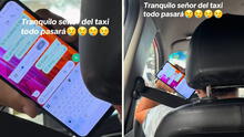 Taxista sufre ruptura amorosa y la conversación de WhatsApp hace llorar a miles: "Ya no sientes amor por mí"