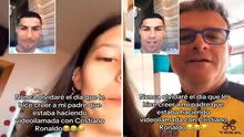 Joven engaña a su papá y le hace creer que está en videollamada con Cristiano Ronaldo: "Eres mi ídolo"