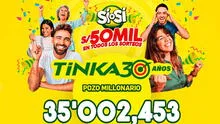 Resultados de La Tinka HOY miércoles 13 de agosto: conoce los últimos números ganadores, el pozo millonario y más