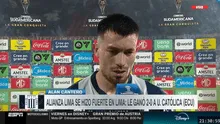 Alan Cantero deja emotivo mensaje tras darle el triunfo a Alianza Lima ante U. Católica por Copa Sudamericana: "Venía sufriendo con lesiones"