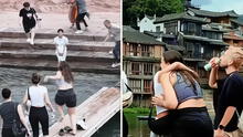 Turista española en China se vuelve viral en redes sociales tras rescatar a un niño de un río: "No pensé, solo salté"