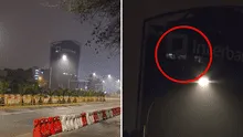Usuarios captan supuesta 'actividad paranormal' en emblemático edificio de la Javier Prado y redes bromean: "Son Queca, Tony y Gonzalete"