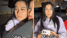 Streamer Milenka Nolasco rompe en llanto luego de que su papá le impidiera ir a EE. UU.: "Por gusto estás buscando pasaje"