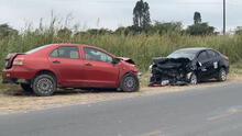 Docentes mueren tras triple choque vehicular en Piura