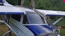 Capturan narcoavioneta boliviana en el Vraem y descubren pista de aterrizaje clandestina en Cusco Capturan narcoavioneta boliviana en el Vraem y descubren pista de aterrizaje clandestina en Cusco