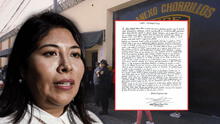 Betssy Chávez acatará huelga de hambre seca y no permitirá que le briden atención médica