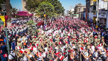 Más de tres mil escolares cantan "Mi patria y mi bandera" en la Plaza de Armas de Tacna