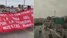 Agricultores bloquean Panamericana Norte en Huarmey y exigen fondos urgentes para defensas ribereñas