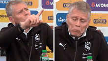 Paulo Autuori pierde los papeles con periodista y tilda a la Liga 1 como torneo de aficionados: "Tú tienes la responsabilidad" Paulo Autuori pierde los papeles con periodista y tilda a la Liga 1 como torneo de aficionados: "Tú tienes la responsabilidad"