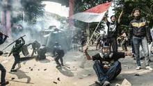 Masivas manifestaciones en Indonesia: aumento de sueldo de diputados a US$14.000 estalla la ira en las calles