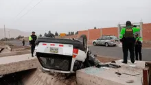 Militar se salva de morir en accidente de tránsito: vehículo en el que se trasladaba dio varias vueltas de campana