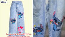 Joven pidió un pantalón jean con diseño de Stitch en Temu, pero quedó en shock al recibirlo: "Me confié"