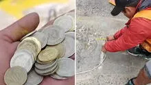 Peruano muestra cuánto gana por cortar fierro de rompe muelle y sorprende: “La plata está en la calle, solo está para recoger”
