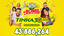 Resultados de La Tinka de este domingo 14 de septiembre: revisa aquí el resultado y los números ganadores del Pozo Millonario