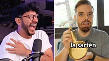 Zein se ríe de la 'sartén dorada' del Mundial de Desayunos que entregará Ibai Llanos: "Está pintado con spray"