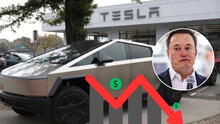 Tesla stock prices drop amid Trump tariffs and economic fears impacting Wall Street