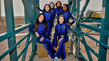 Katy Perry, Lauren Sánchez and all-female crew shine in 'sexy' astronaut suits before Blue Origin rocket launch