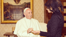 The time Melania Trump met Pope Francis in 2017