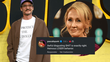 Pedro Pascal slams J.K. Rowling as ‘heinous loser’ over Supreme Court gender ruling